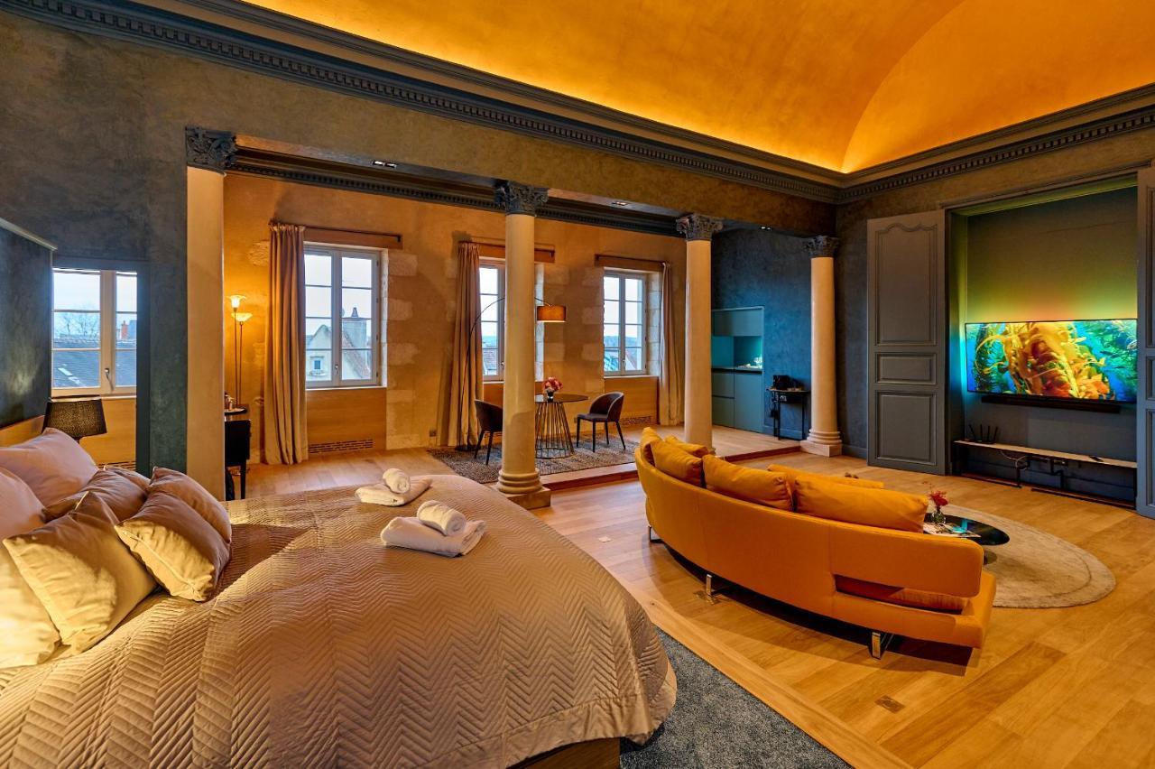 La Chapelle, Les Suites Du Palais, L'Unique 5 Etoiles De Nevers, Suite D'Exception, By Primo C0Nciergerie Екстериор снимка